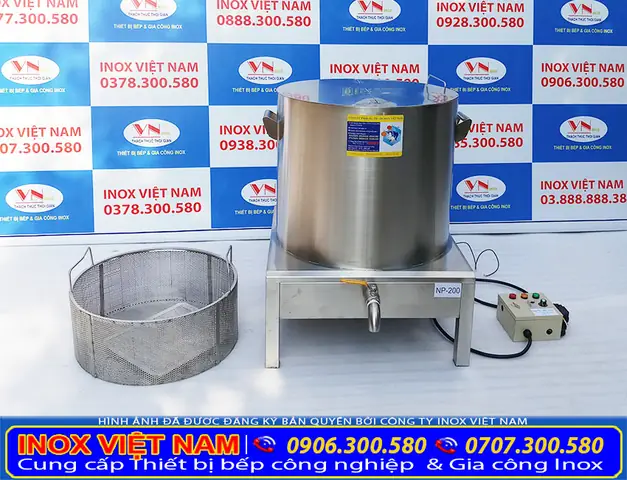 Giới thiệu chung về nồi phở bằng điện của Inox Việt Nam