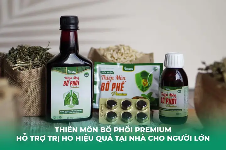 Thiên Môn Bổ Phổi Premium - Hỗ Trợ Trị Ho Hiệu Quả Tại Nhà Cho Người Lớn Thiên Môn Bổ Phổi Premium - Hỗ Trợ Trị Ho Hiệu Quả Tại Nhà Cho Người Lớn