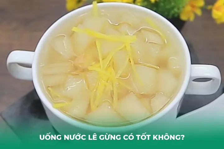 Uống Nước Lê Gừng Có Tốt Không? Uống Nước Lê Gừng Có Tốt Không?