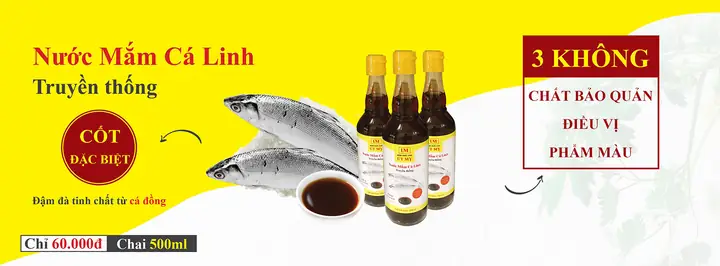 Nước Mắm Nhỉ Cá Linh – 500ml