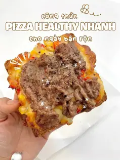 Công Thức Làm Pizza Healthy Nhanh Cho Ngày Bận Rộn. Công Thức Làm Pizza Healthy Nhanh Cho Ngày Bận Rộn.