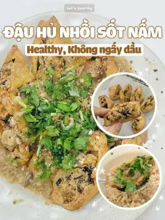 Công Thức Làm Món Đậu Hủ Nhồi Sốt Nấm Công Thức Làm Món Đậu Hủ Nhồi Sốt Nấm