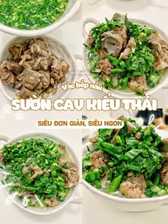 Công Thức Làm Sườn Cay Kiểu Thái Công Thức Làm Sườn Cay Kiểu Thái