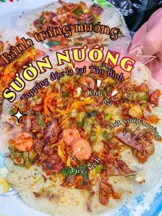 Bánh Tráng Nướng Sườn Nướng Bánh Tráng Nướng Sườn Nướng
