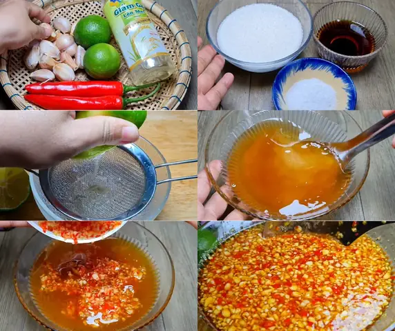 Cách làm nước mắm kẹo trộn gỏi ngon