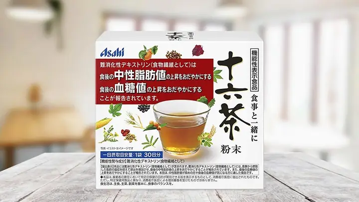 Trà Túi Lọc Hỗ Trợ Thải Độc Gan, Giảm Cân Asahi Juroku