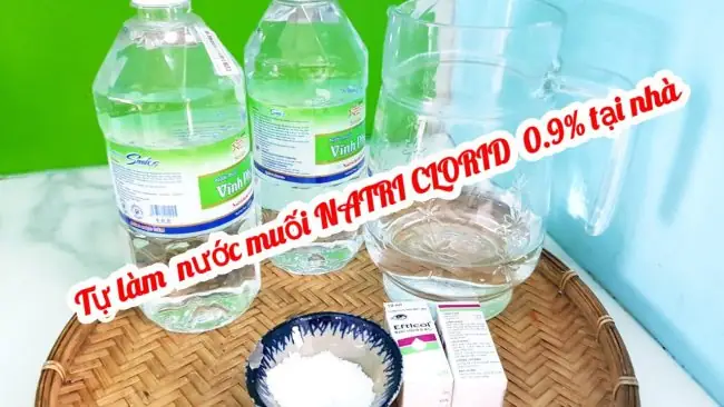 Hướng dẫn cách pha nước muối sinh lý, súc miệng tại nhà