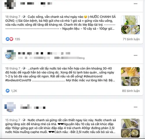 Uống Nước Chanh, Gừng, Sả Như Trên Mạng Có Ngừa Được Covid-19? - Ảnh 1.