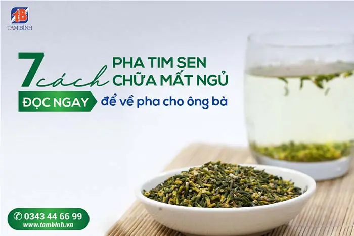 Cách Pha Trà Tim Sen Độc Vị Chữa Mất Ngủ
