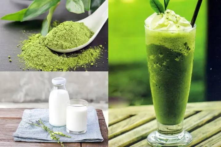 Sinh Tố Trà Xanh Giảm Cân