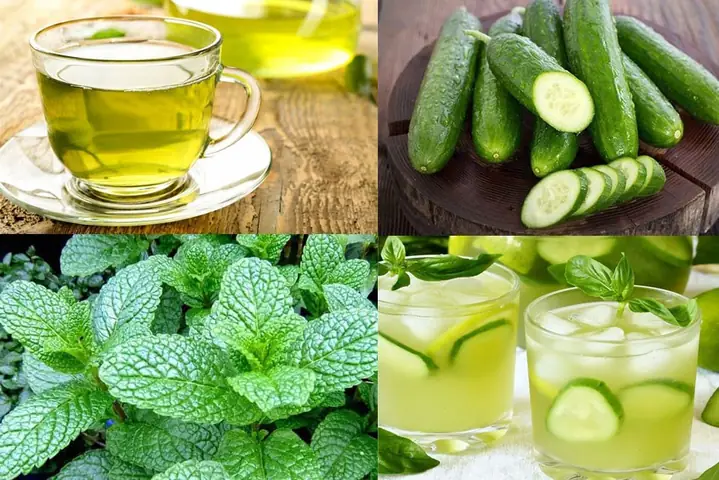 Trà Xanh Bạc Hà Giảm Cân Giữ Dáng