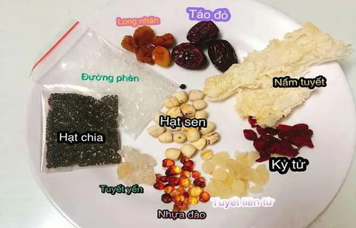 Cách Nấu Chè Dưỡng Nhan Đơn Giản Tại Nhà- Ảnh 1.