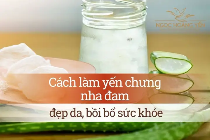 Cách Làm Yến Chưng Nha Đam Đẹp Da, Bồi Bổ Sức Khỏe Ngay Tại Nhà
