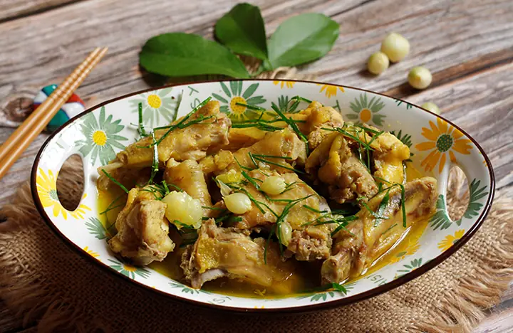 Gà Nấu Hành Tăm Món Ngon Xứ Nghệ