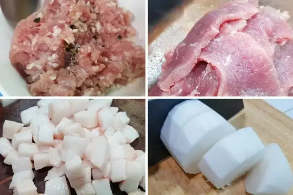 Sơ chế nguyên liệu Sơ chế nguyên liệu