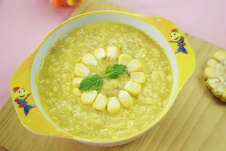Cháo Phô Mai Cho Bé Nấu Cùng Bắp