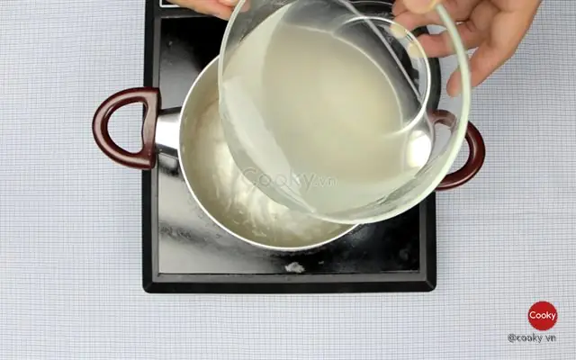 Hướng dẫn cách làm rau câu dừa: