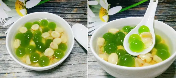 2.4 Thành phẩm chè hạt sen rau câu