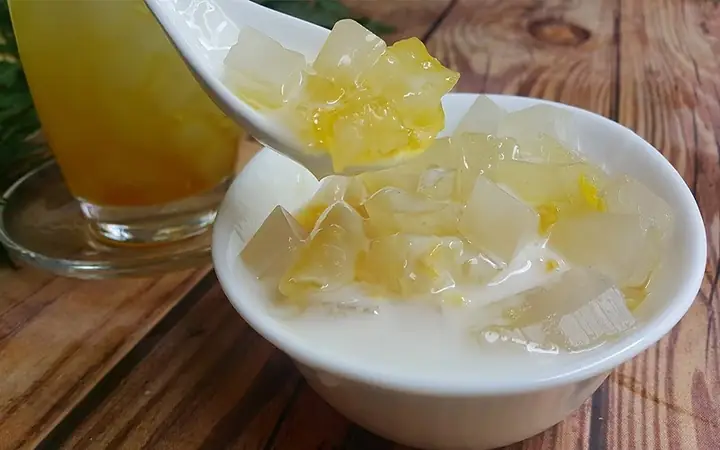 Rong Sụn Nấu Rau Câu Là Món Tráng Miệng Hấp Dẫn Rong Sụn Nấu Rau Câu Là Món Tráng Miệng Hấp Dẫn