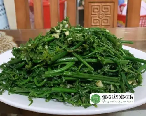 1.2 Rau dớn xào tỏi