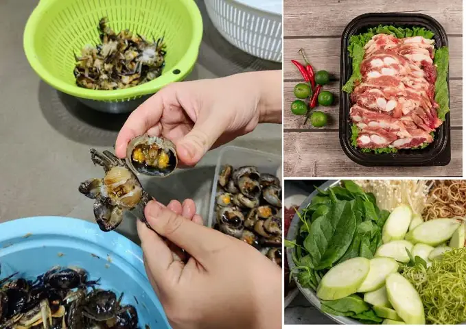 Chuẩn bị nguyên liệu