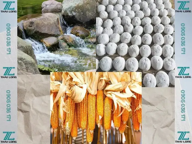 Bước 1: Chuẩn Bị Nguyên Liệu Nấu Rượu Ngô