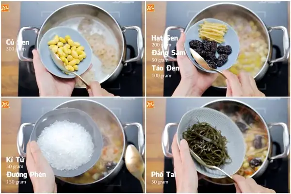 Nấu Sâm Bổ Lượng Nấu Sâm Bổ Lượng