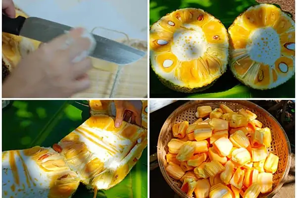 Cách Bổ Mít Không Bị Dính Nhựa Lên Tay Và Dao