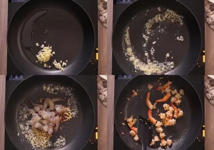 Xào Sơ Tôm