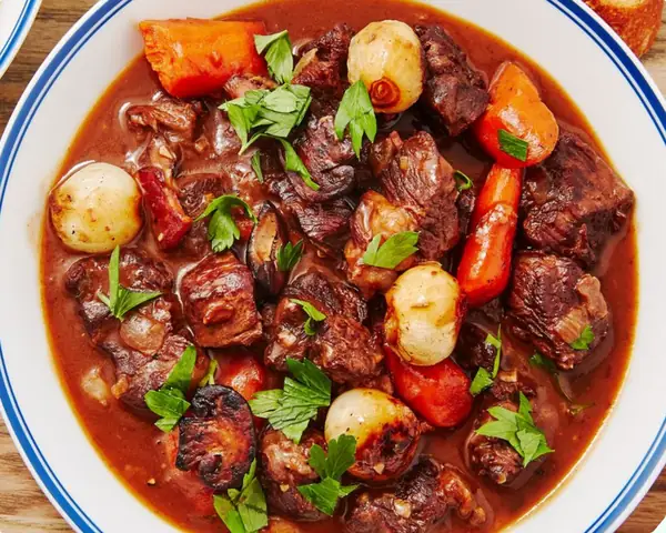 Cách Nấu Bò Sốt Vang Tại Nhà Cực Đơn Giản, Thịt Mềm, Ngon Chuẩn Vị - 1