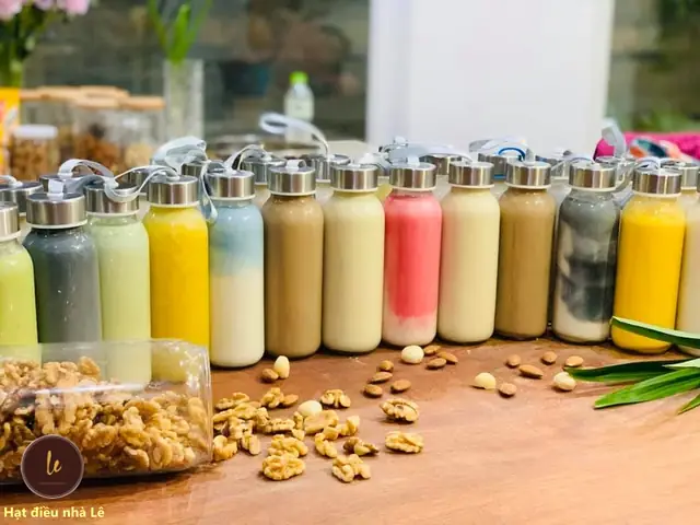 Lưu Ý Khi Uống Sữa Óc Chó Hạt Sen.