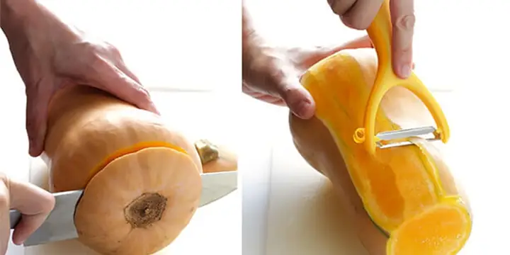 1. Sơ Chế Bí Đỏ 1. Sơ Chế Bí Đỏ