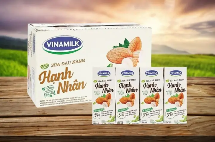 Sữa Đậu Nành Nấu Với Hạnh Nhân Sữa Đậu Nành Nấu Với Hạnh Nhân
