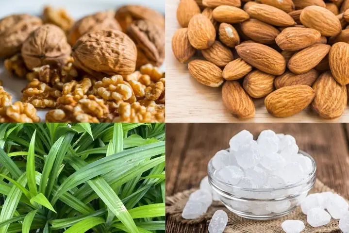 2Sữa óc chó kết hợp hạnh nhân