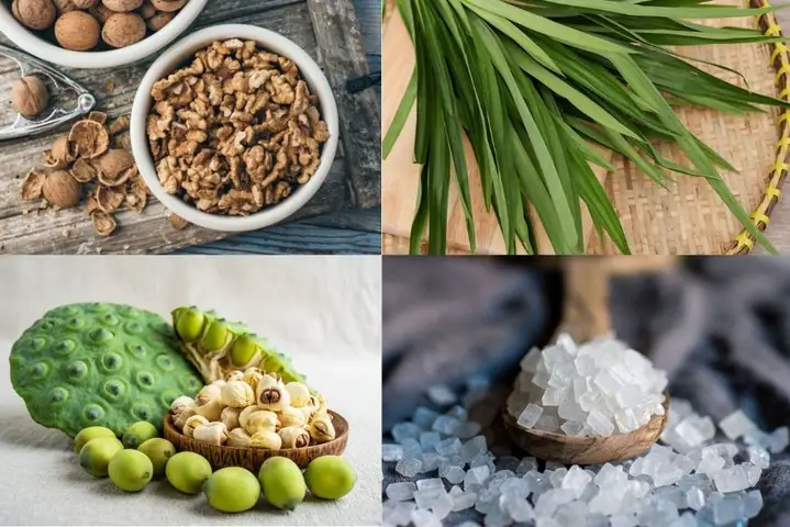 4Cách làm sữa hạt sen và óc chó