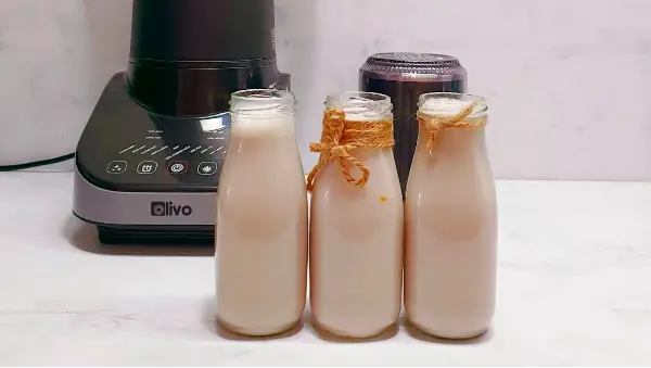 Bước 2: Nấu Sữa Yến Mạch