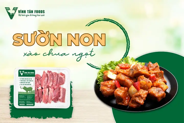 Cách Làm Sườn Xào Chua Ngọt Mềm Ngon, Bắt Cơm