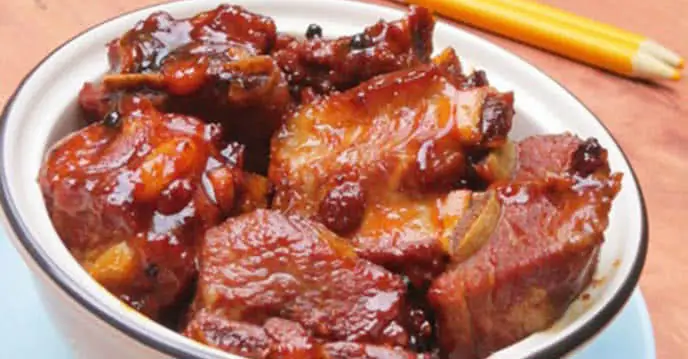 10. Sườn Kho Tiêu