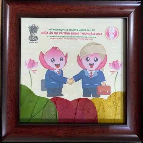 Ecolotus participates in the India-Dong Thap Trade and Investment Promotion Conference 2023.