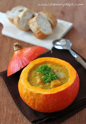 Chicken And Pumpkin Soup
