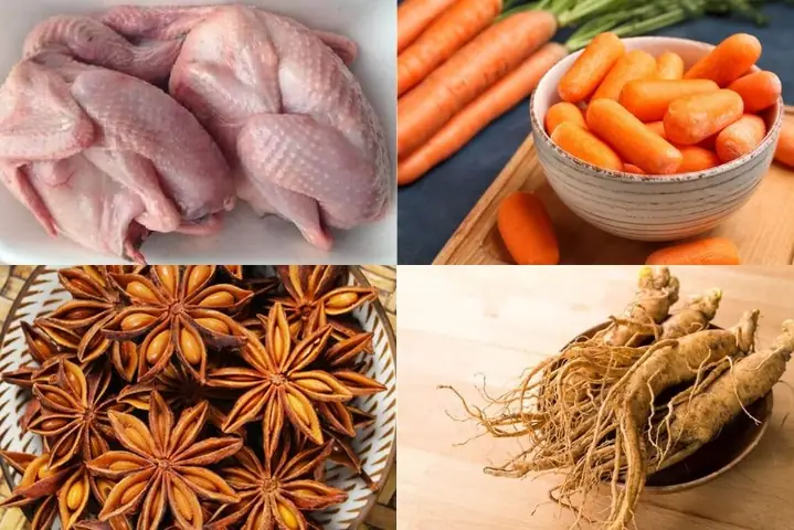 Súp Bồ Câu Với Cà Rốt