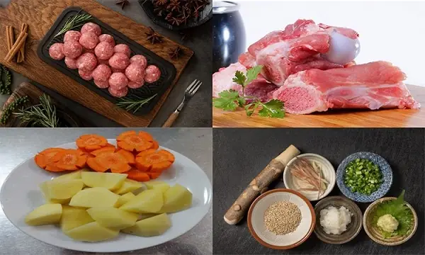 Bước 1: Sơ Chế Nguyên Liệu