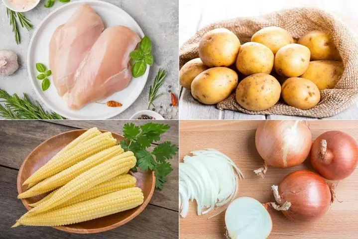 Súp Gà Khoai Tây Cho Bé Ăn Dặm