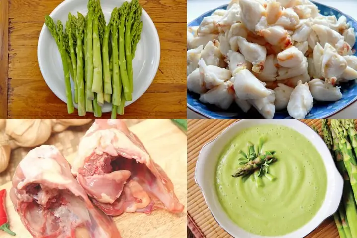 Cách Nấu Súp Cua Cho Bé Với Măng Tây