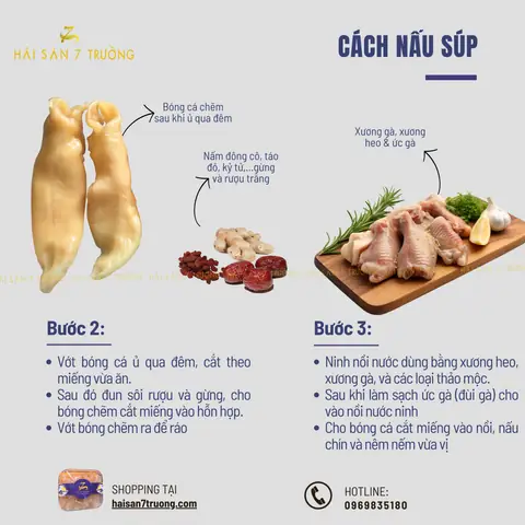 Cách Nấu Súp Bóng Cá