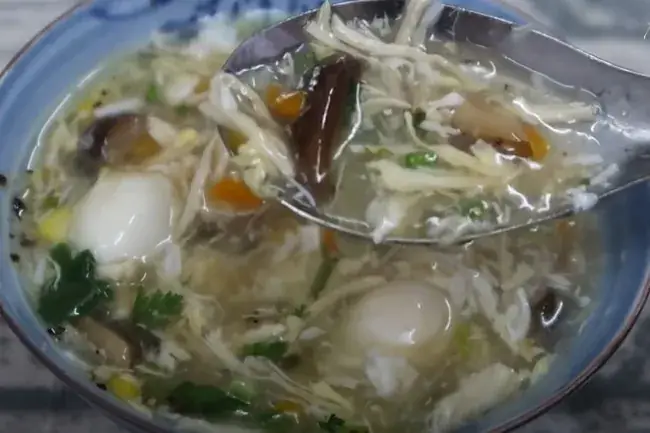 2.1.3. Cách nấu súp cua nấm đông cô ngon, sánh mịn