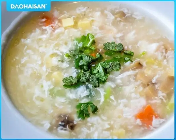 Cách Nấu Súp Nấm Hải Sản