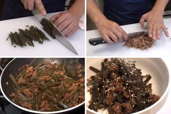 Cách làm Tsukudani ăn kèm Cách làm Tsukudani ăn kèm