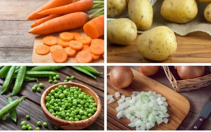 Nguyên Liệu Chính Món Súp Rau Củ