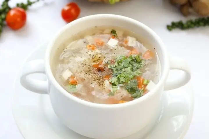 11súp Tôm Hạt Sen